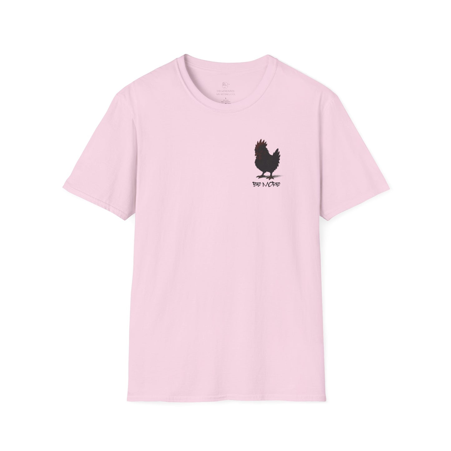 Be More. Chicken and T-Rex Evolution Graphic T-Shirt