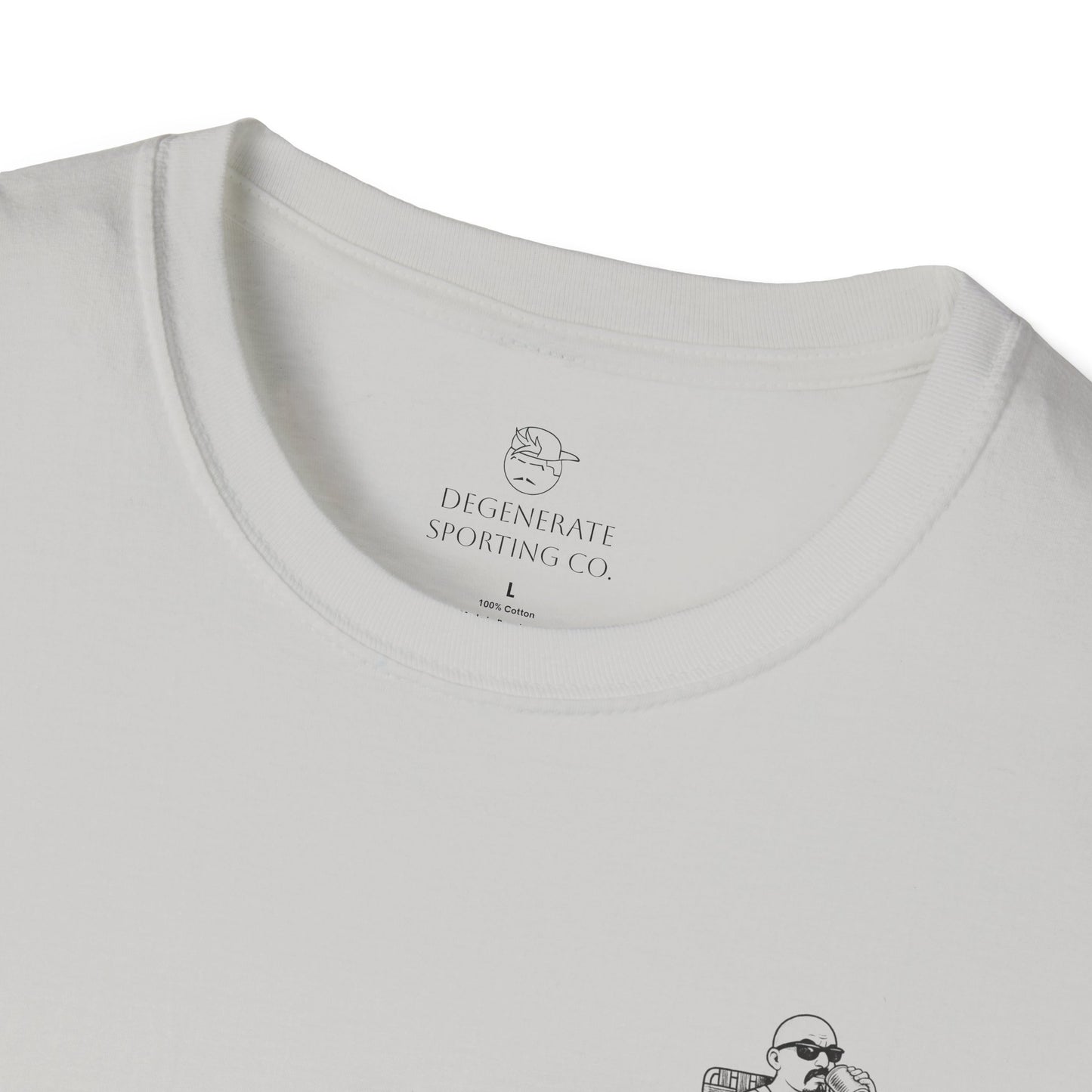 Back Nine Beach Party Degenerate Co. Unisex Softstyle T-Shirt