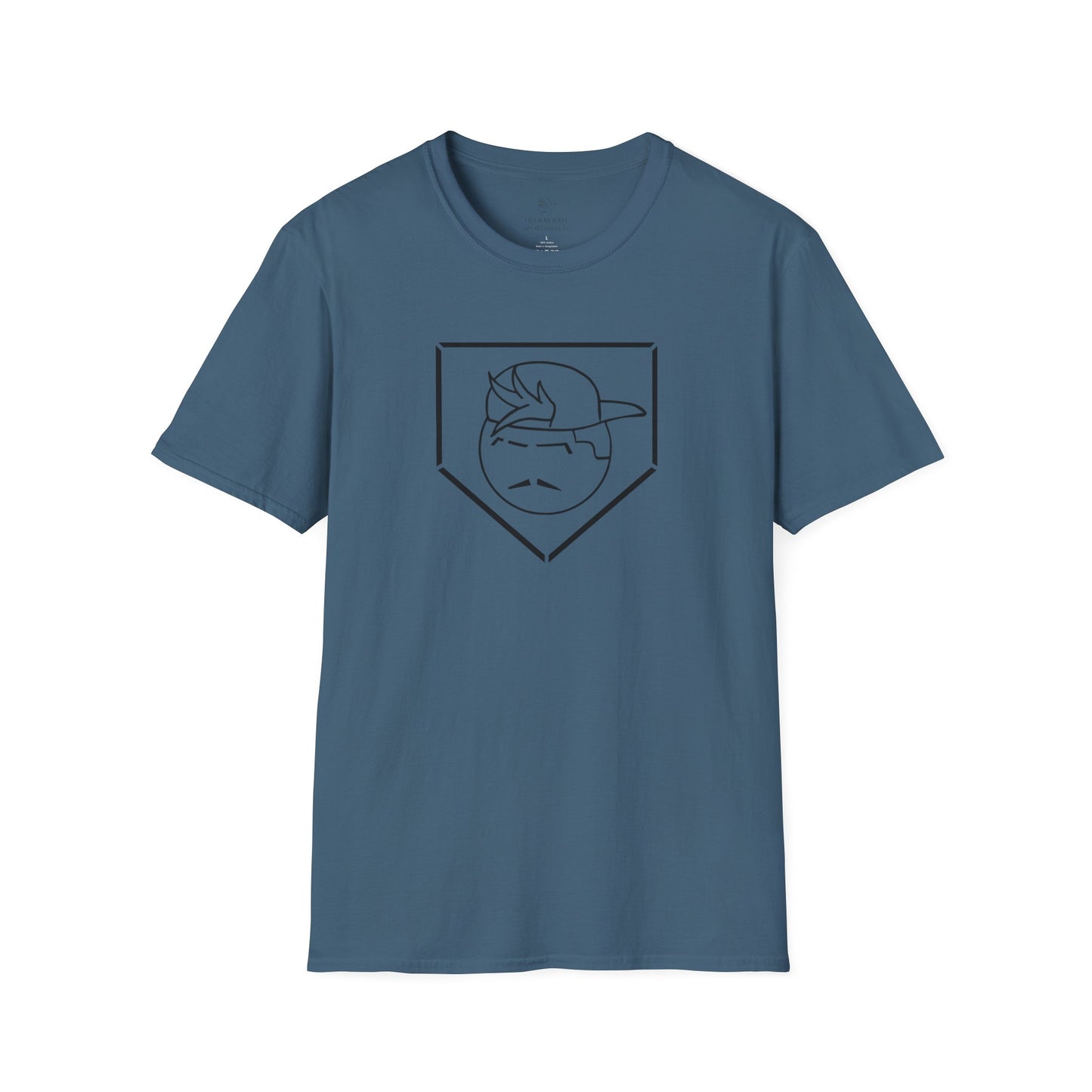 Black Degenerate Baseball Logo Unisex T-Shirt
