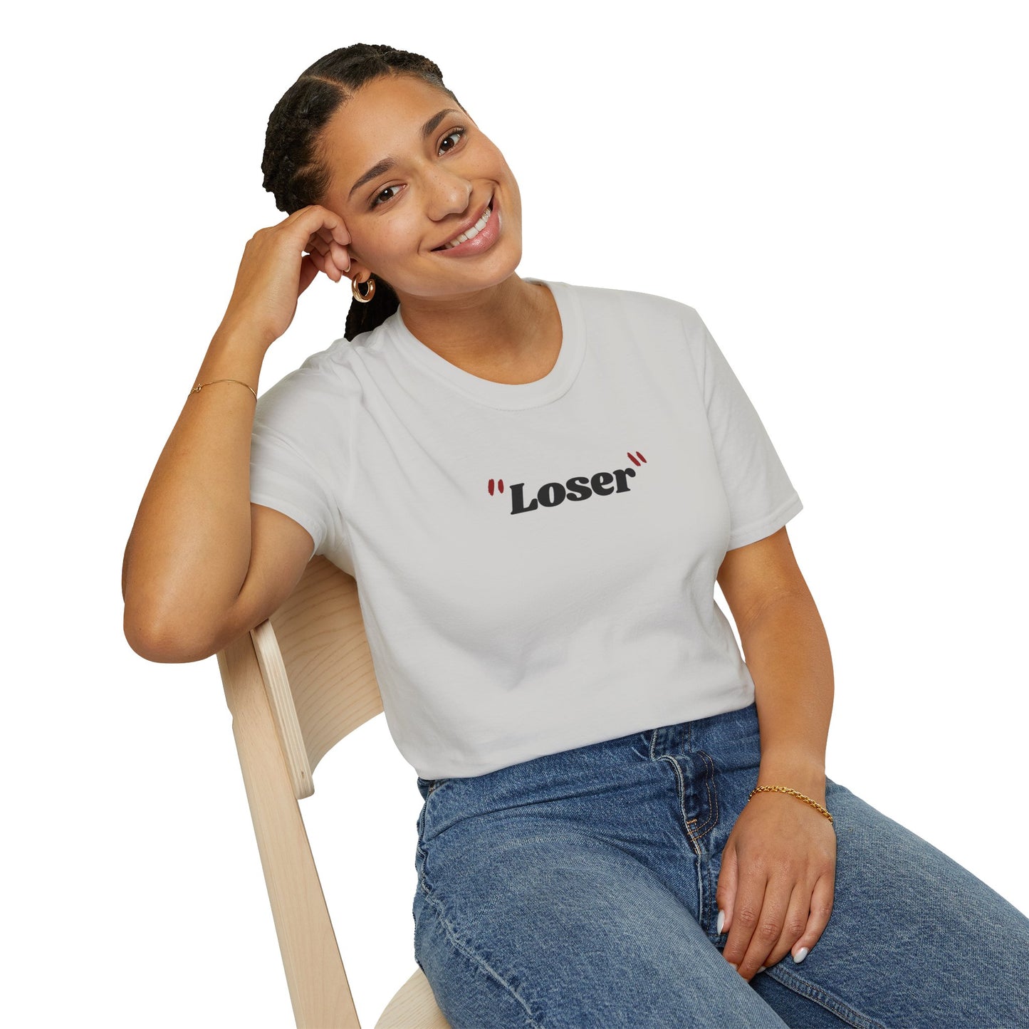 "Loser" Text Unisex Softstyle T-Shirt