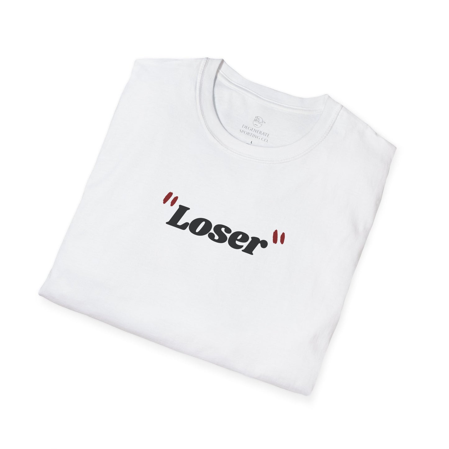 "Loser" Text Unisex Softstyle T-Shirt