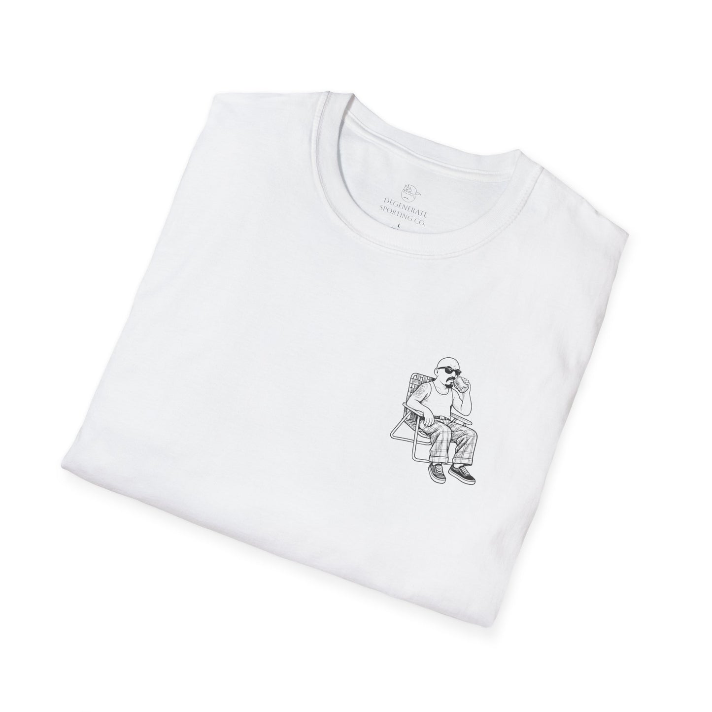 Back Nine Beach Party Degenerate Co. Unisex Softstyle T-Shirt
