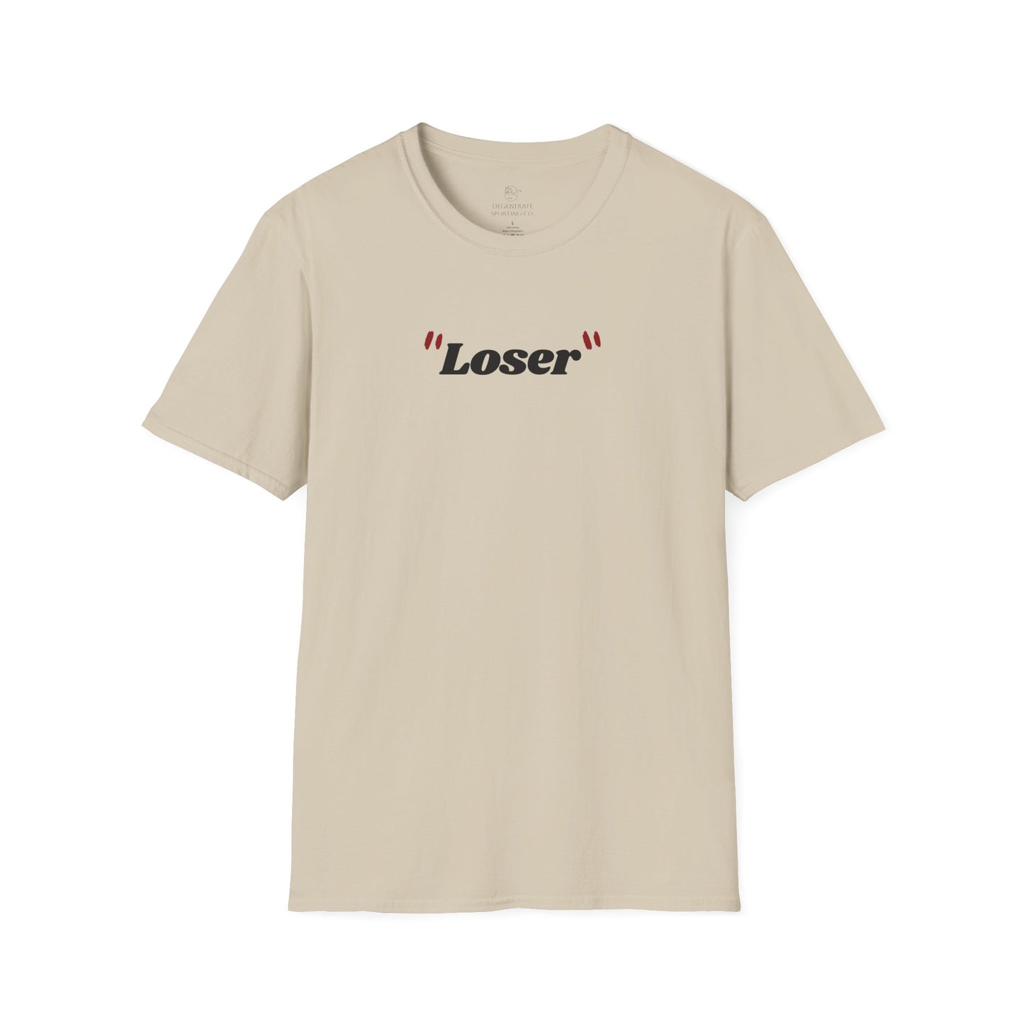 "Loser" Text Unisex Softstyle T-Shirt