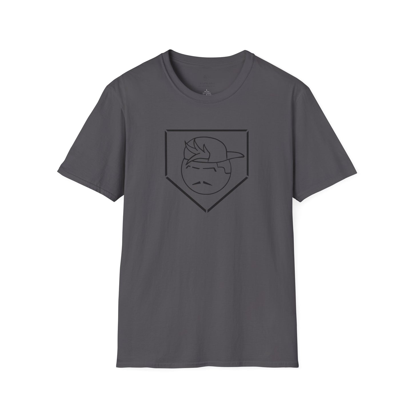 Black Degenerate Baseball Logo Unisex T-Shirt