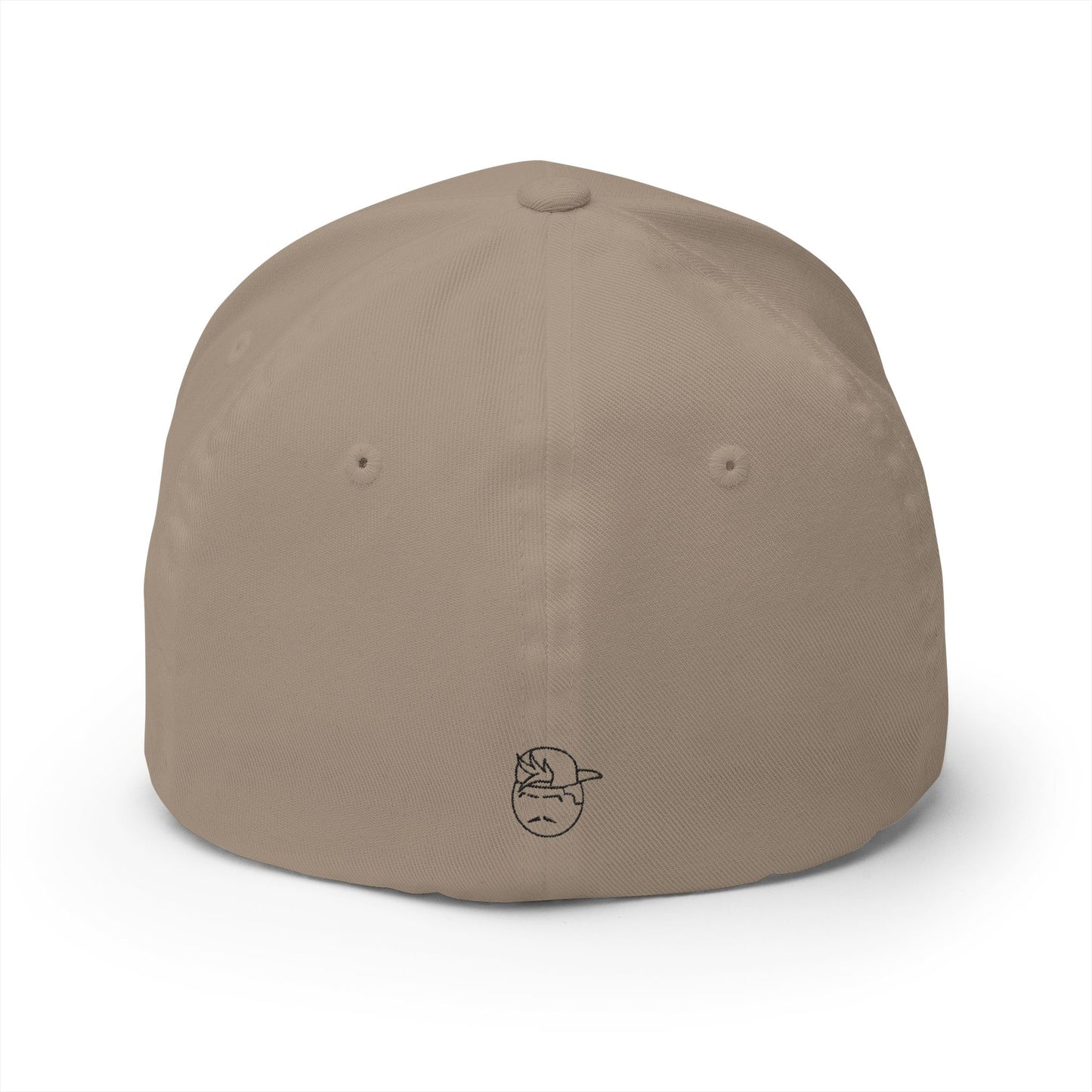 Degenerate Co. Black Logo Closed Embroidered Cap