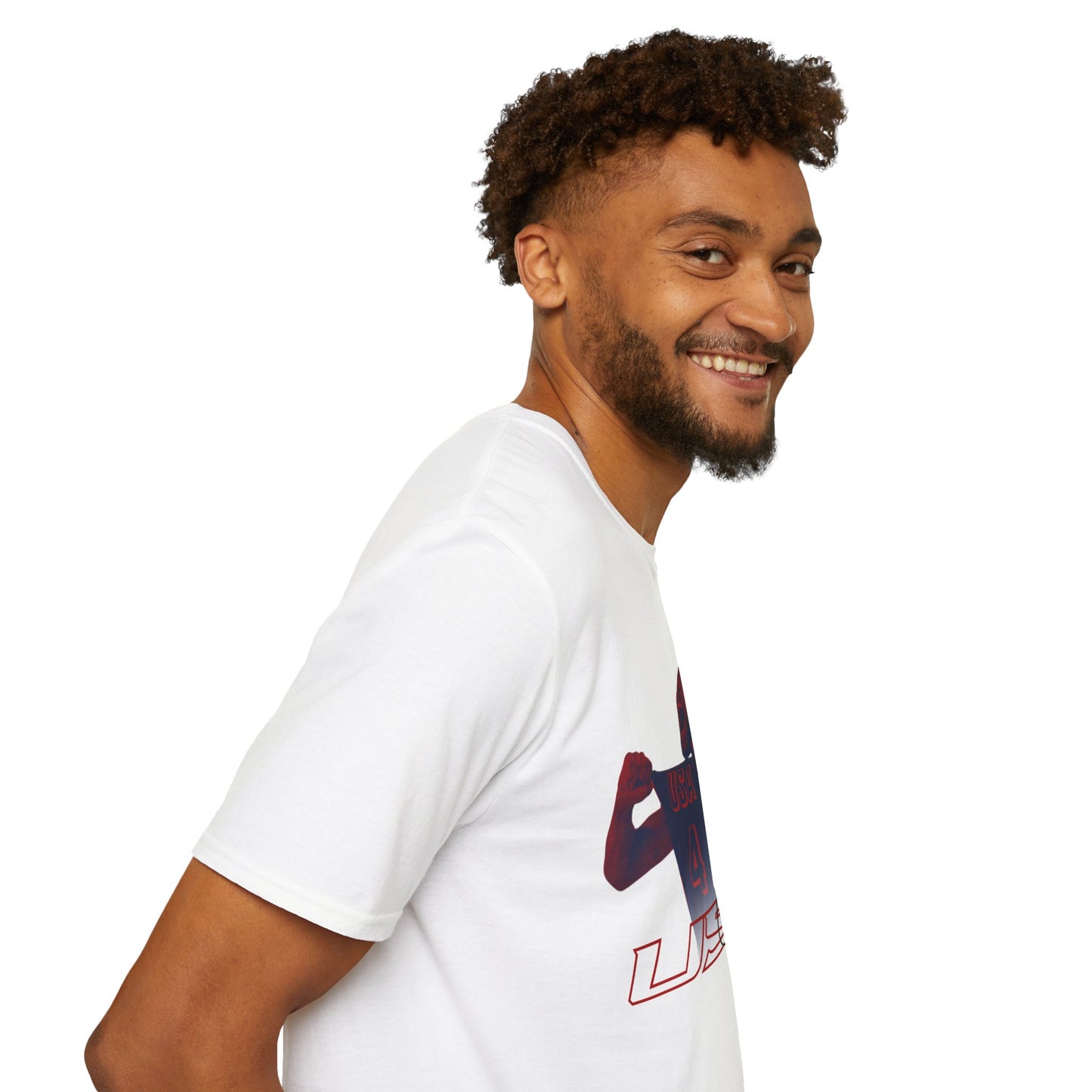 USA Steph Curry Unisex Softstyle T-Shirt