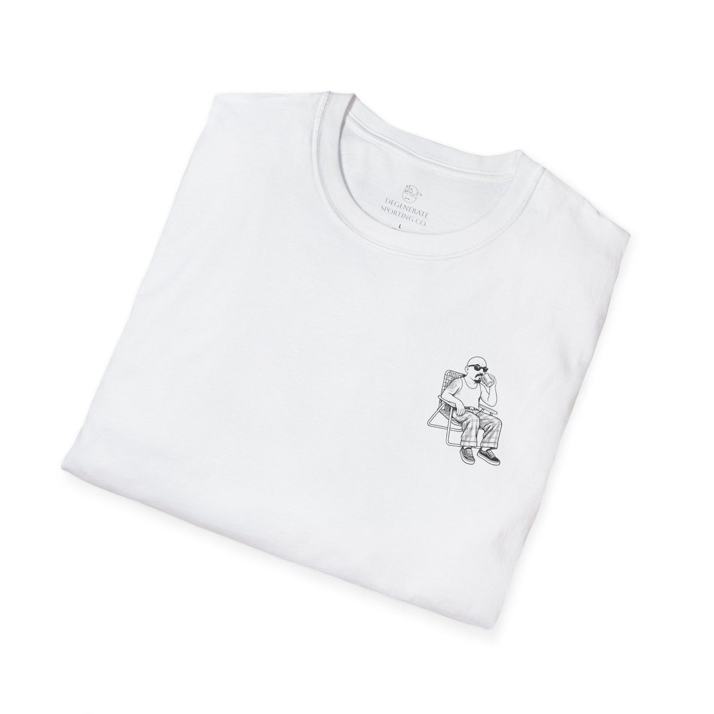Back Nine Beach Party Degenerate Co. Unisex Softstyle T-Shirt