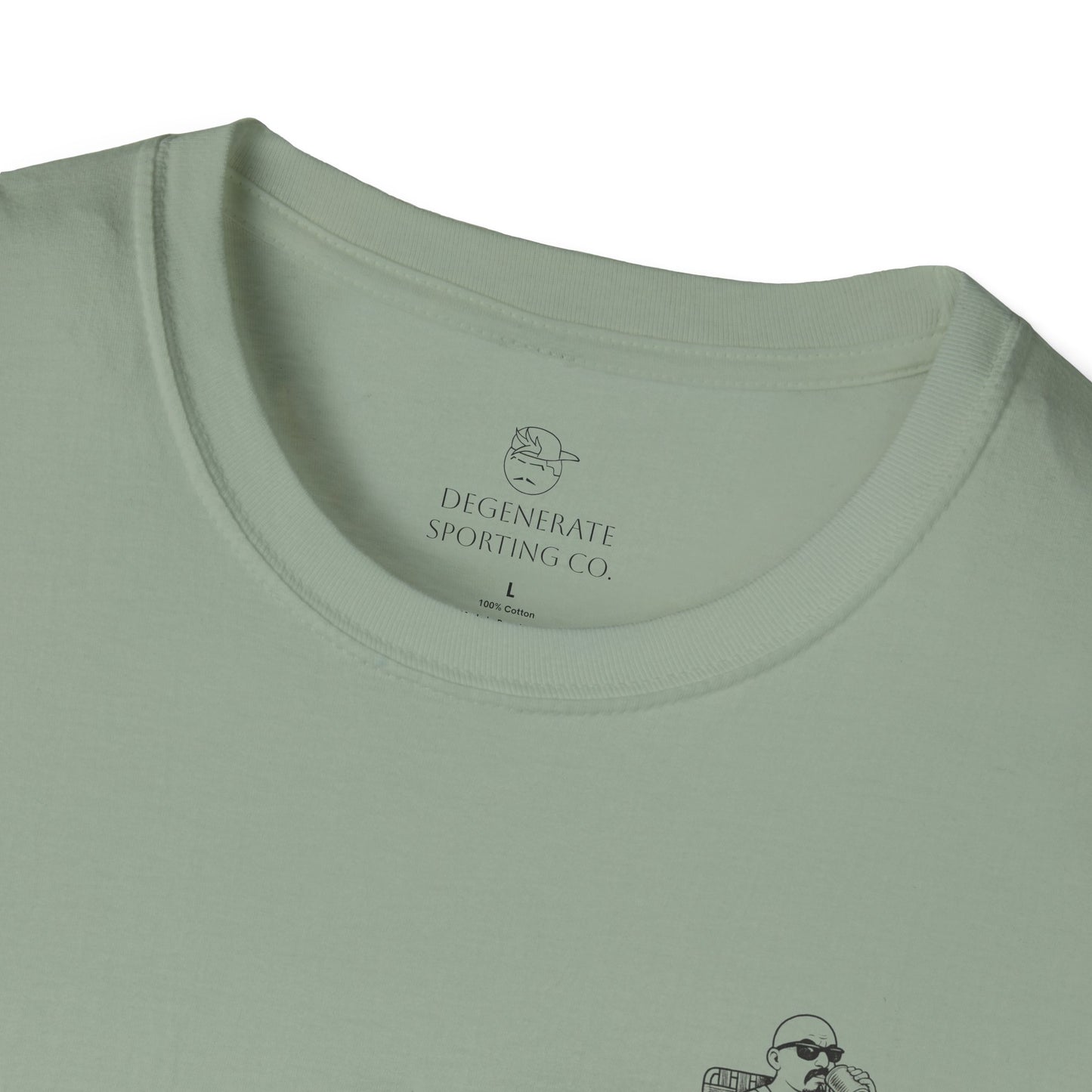 Back Nine Beach Party Degenerate Co. Unisex Softstyle T-Shirt