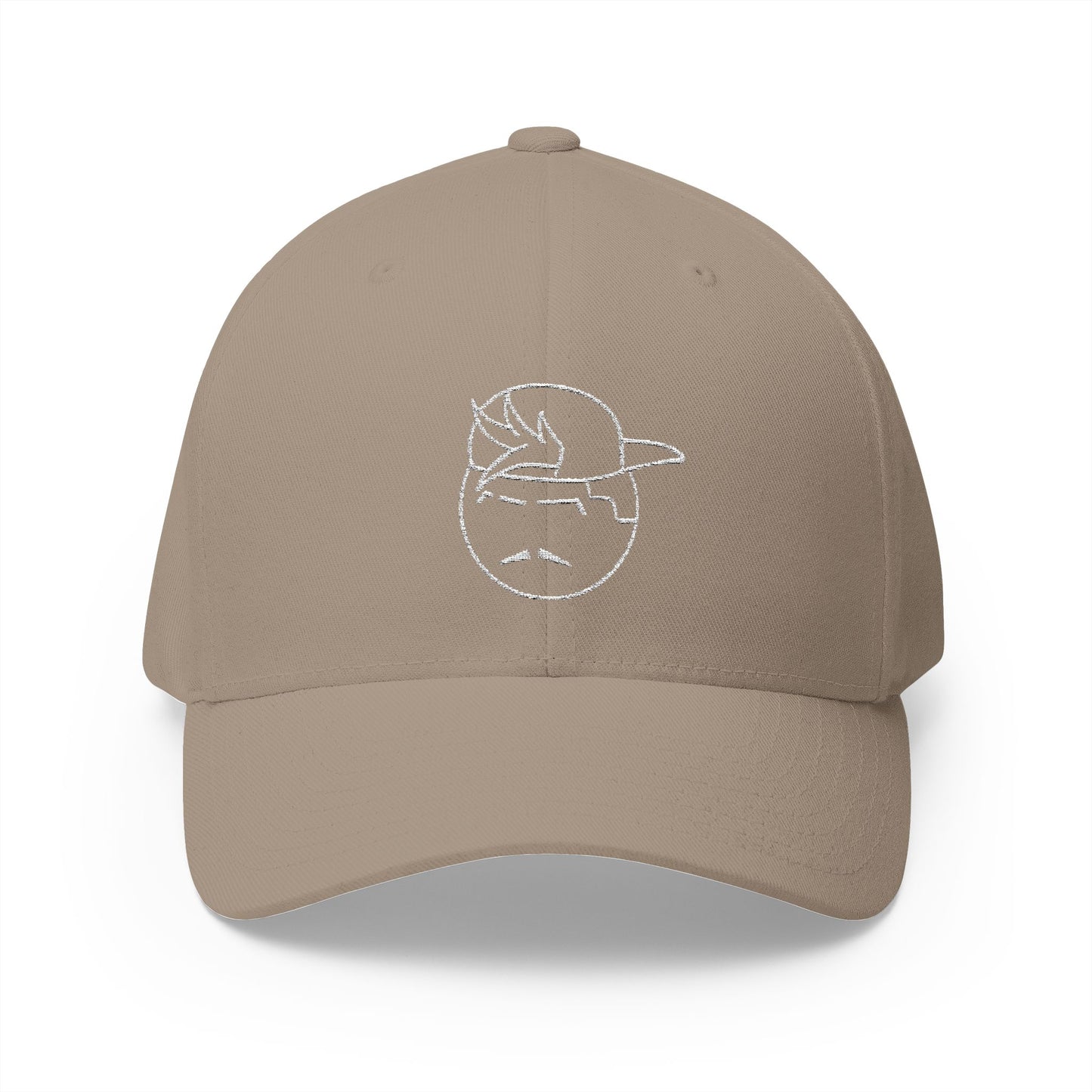 Degenerate Co. Black Logo Closed Embroidered Cap