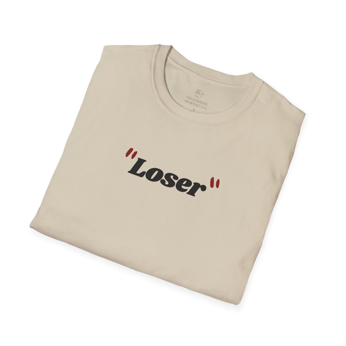 "Loser" Text Unisex Softstyle T-Shirt