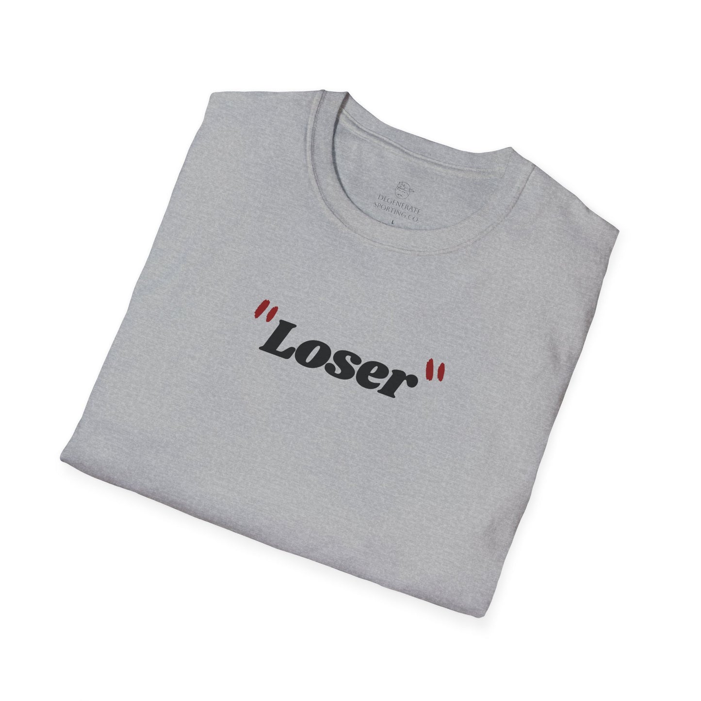 "Loser" Text Unisex Softstyle T-Shirt