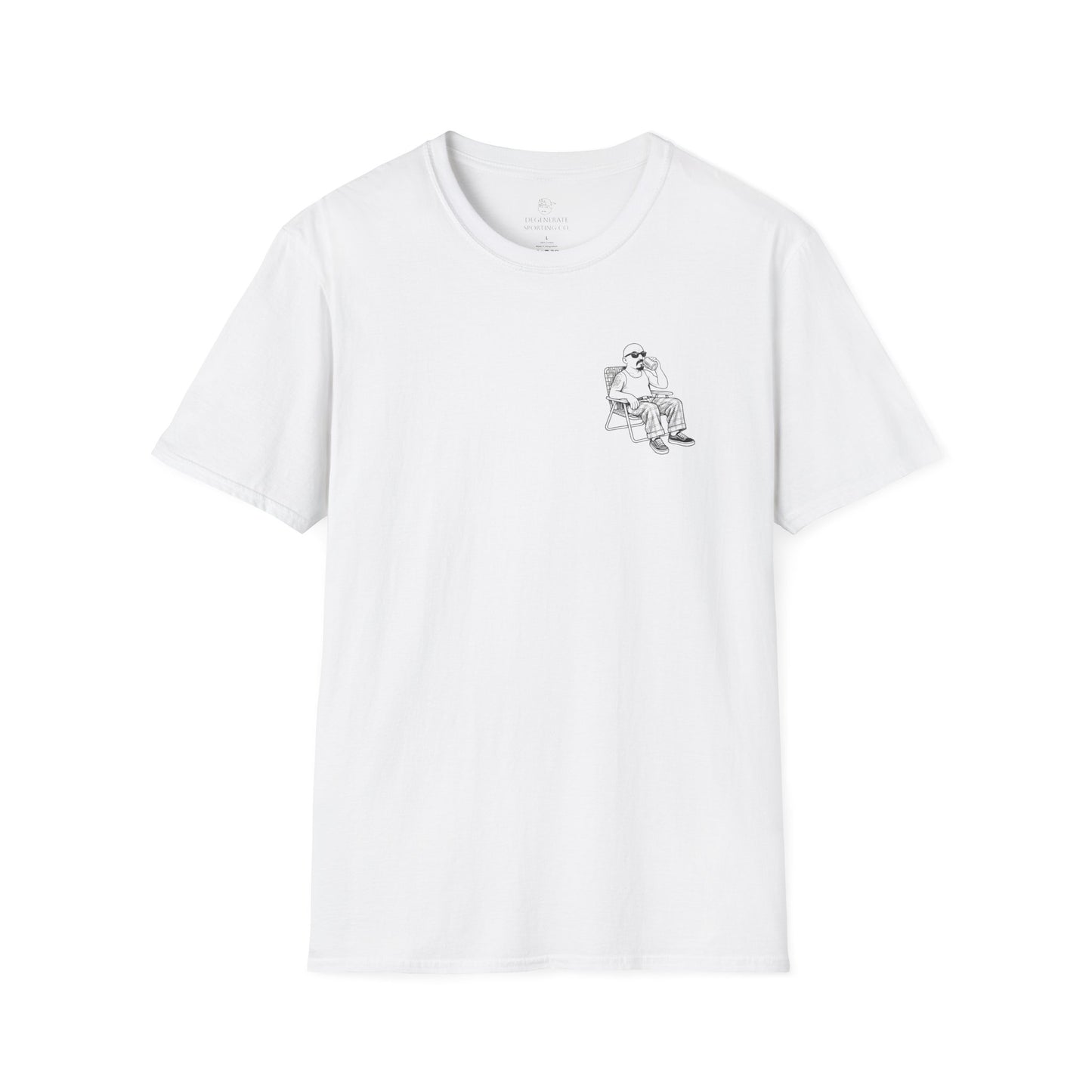 Back Nine Beach Party Degenerate Co. Unisex Softstyle T-Shirt