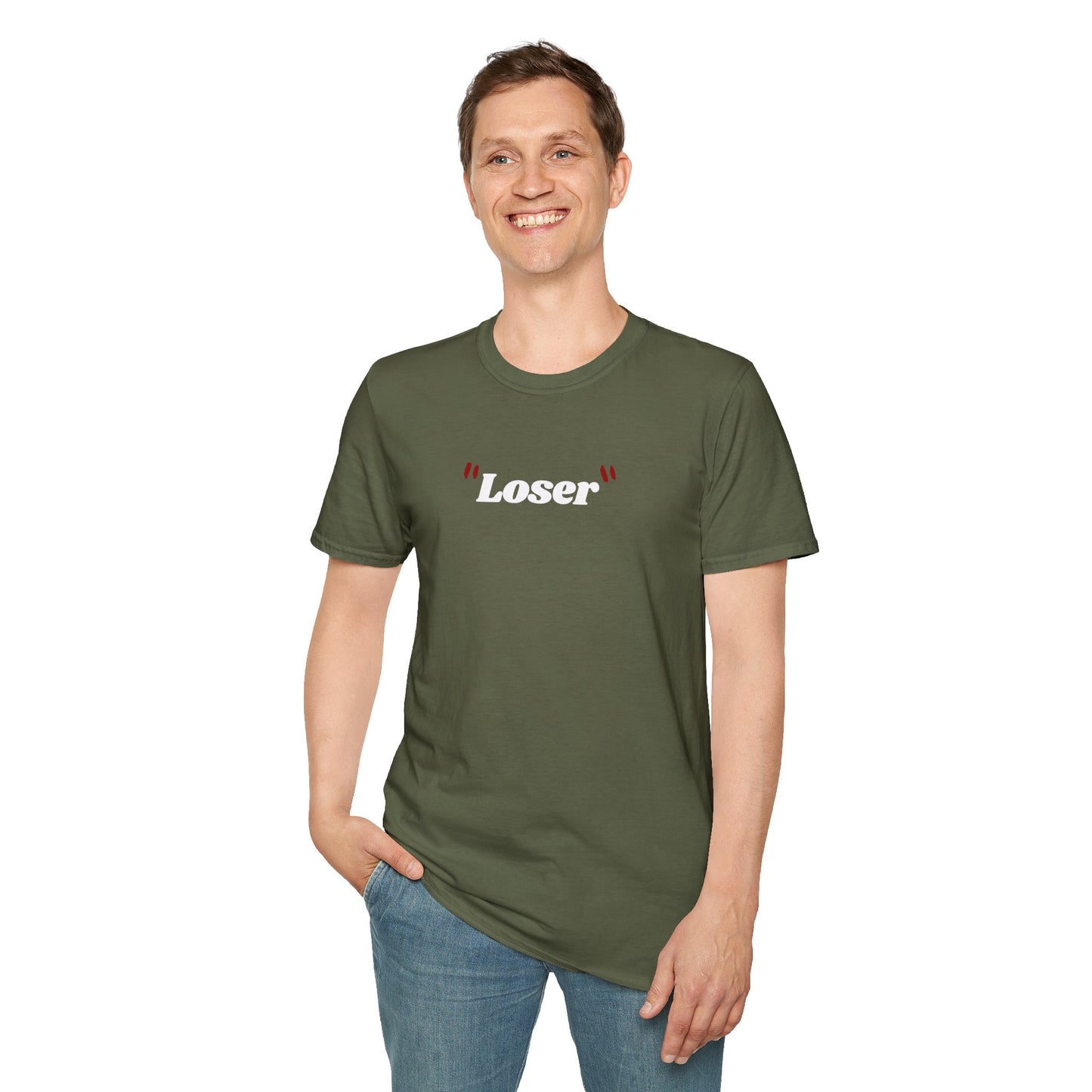 "Loser" Text Unisex Softstyle T-Shirt