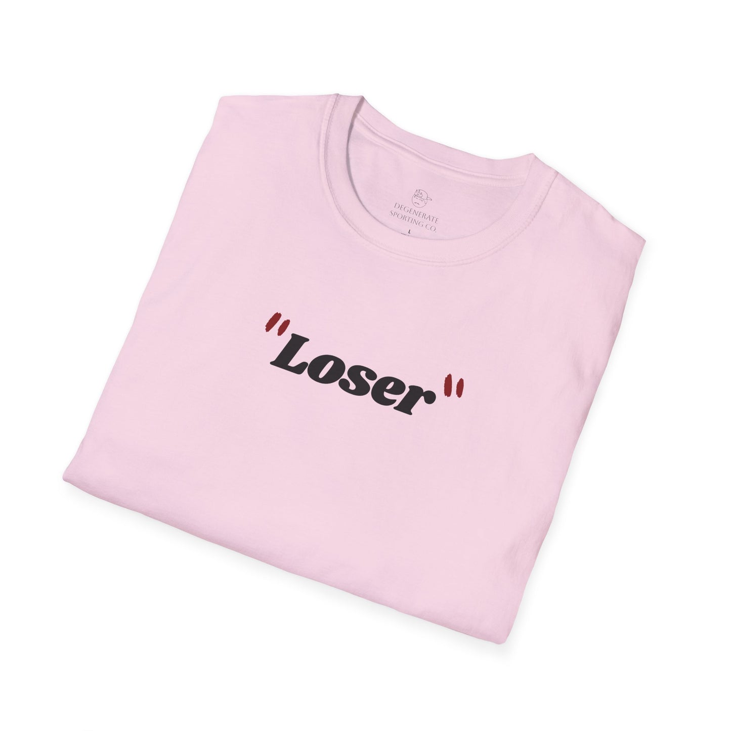 "Loser" Text Unisex Softstyle T-Shirt