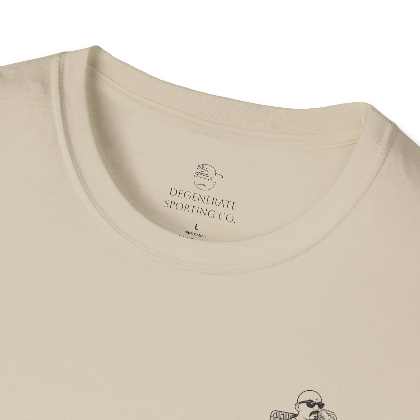 Back Nine Beach Party Degenerate Co. Unisex Softstyle T-Shirt