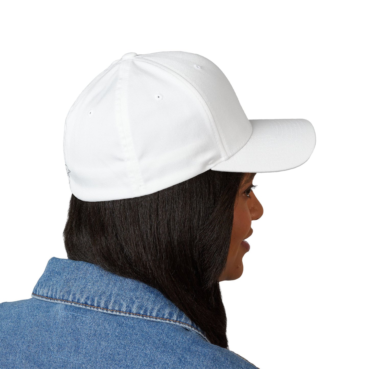 Degenerate Co. Black Logo Closed Embroidered Cap
