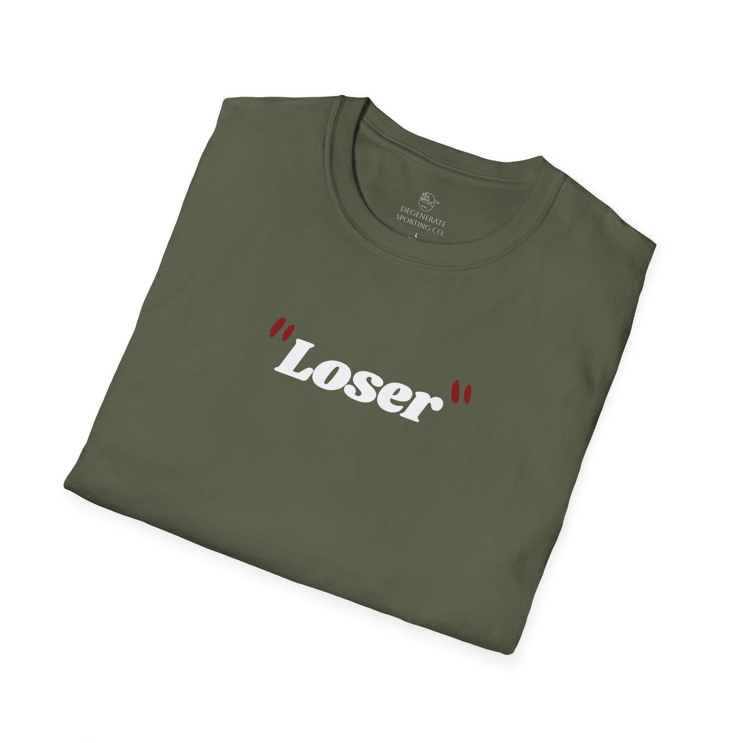 "Loser" Text Unisex Softstyle T-Shirt
