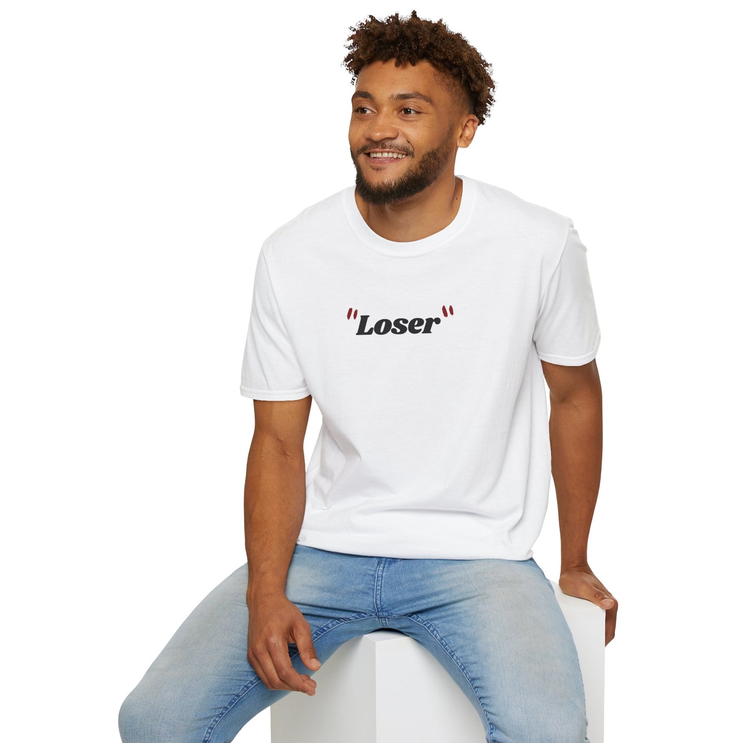 "Loser" Text Unisex Softstyle T-Shirt