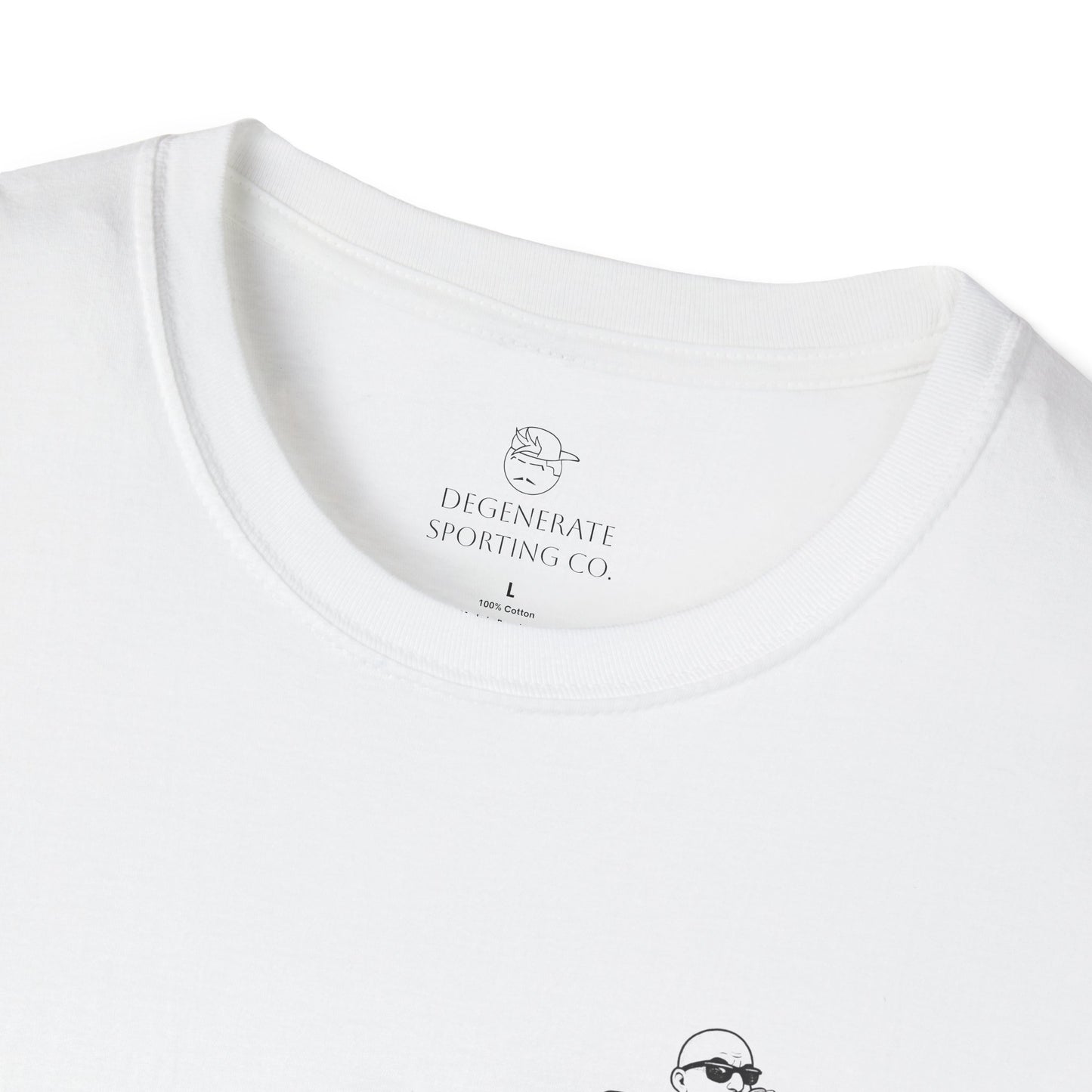 Back Nine Beach Party Degenerate Co. Unisex Softstyle T-Shirt