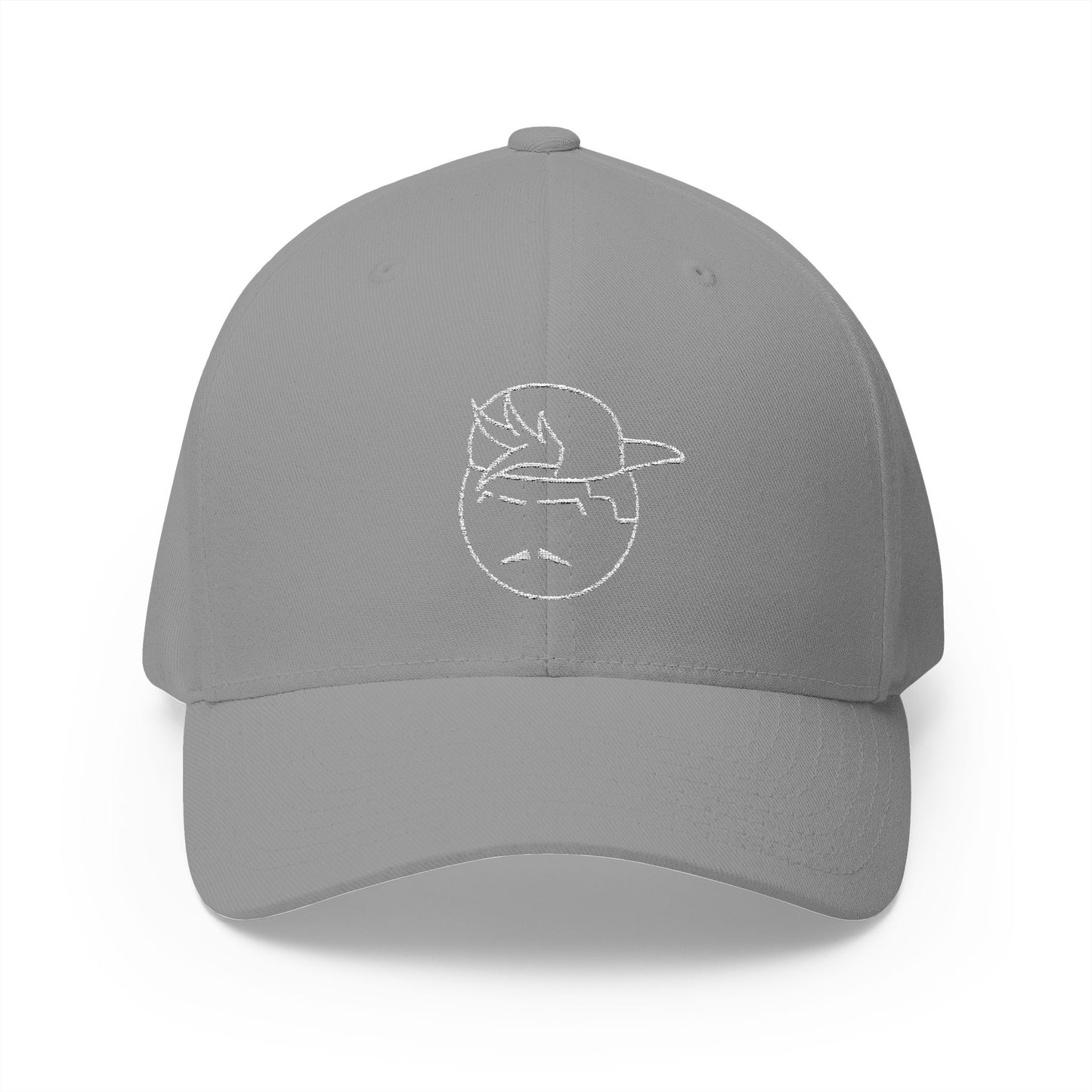 Degenerate Co. Black Logo Closed Embroidered Cap