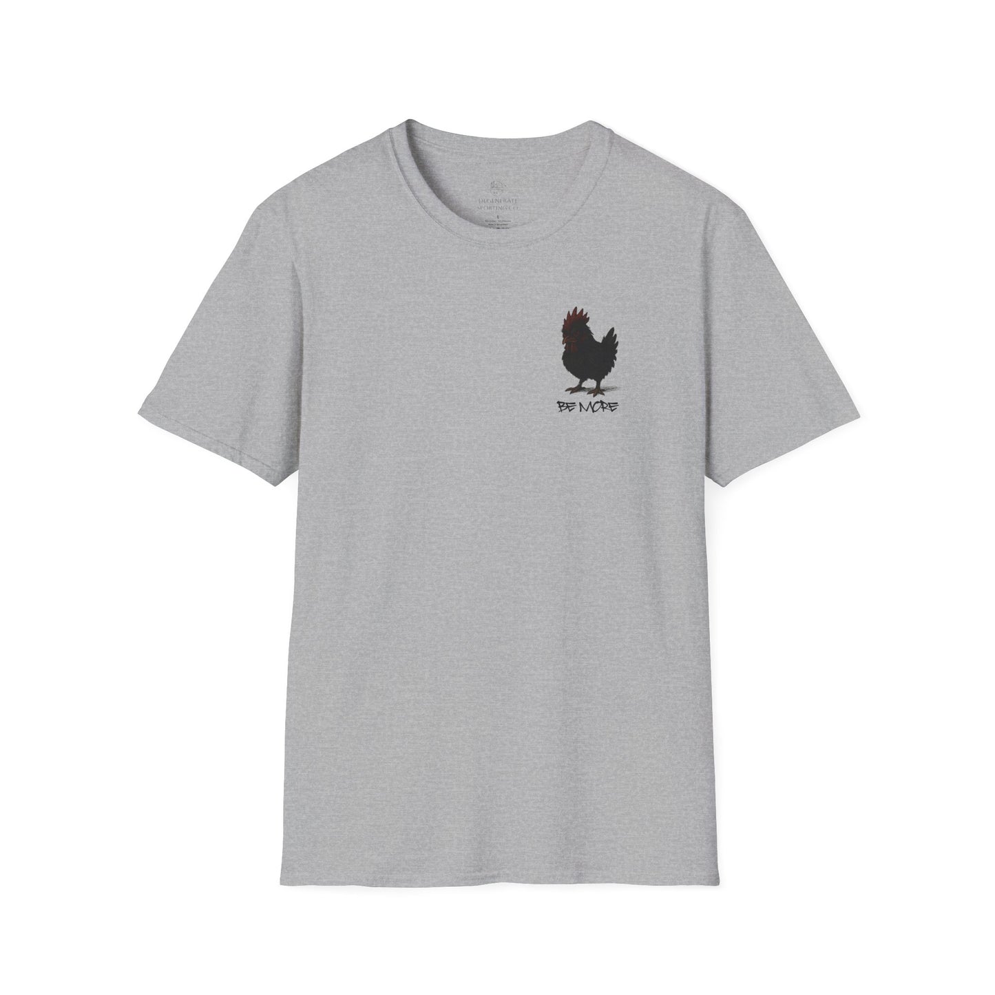 Be More. Chicken and T-Rex Evolution Graphic T-Shirt