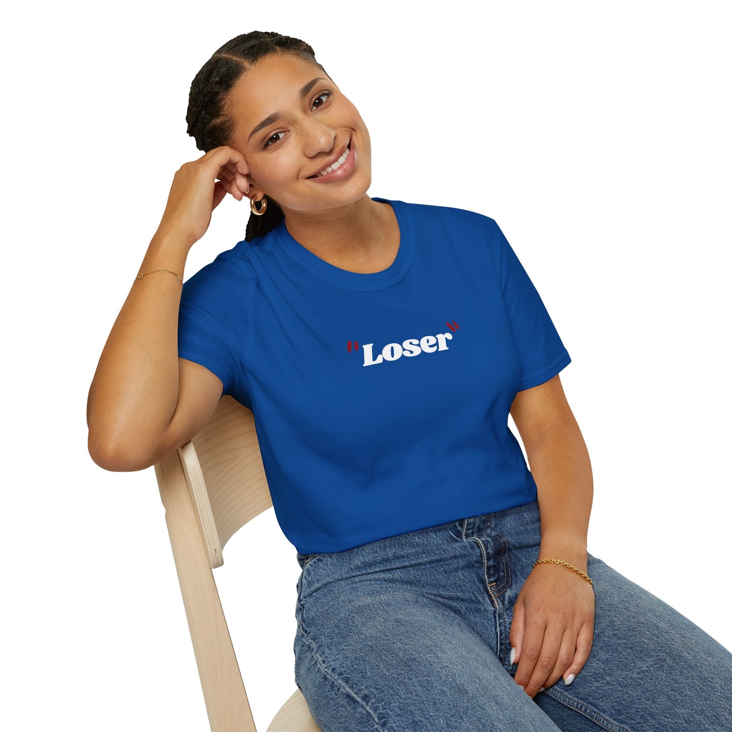 "Loser" Text Unisex Softstyle T-Shirt