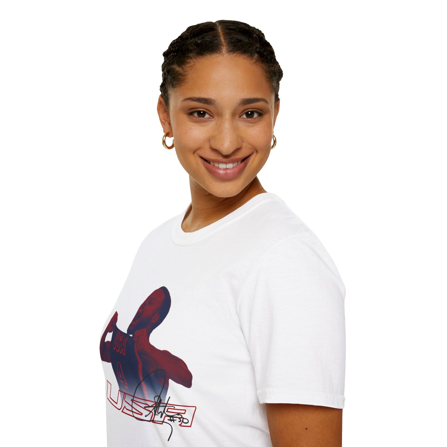 USA Steph Curry Unisex Softstyle T-Shirt