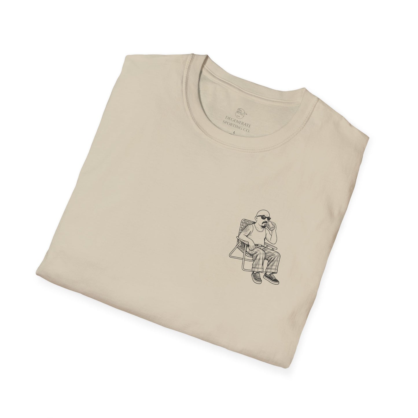 Back Nine Beach Party Degenerate Co. Unisex Softstyle T-Shirt