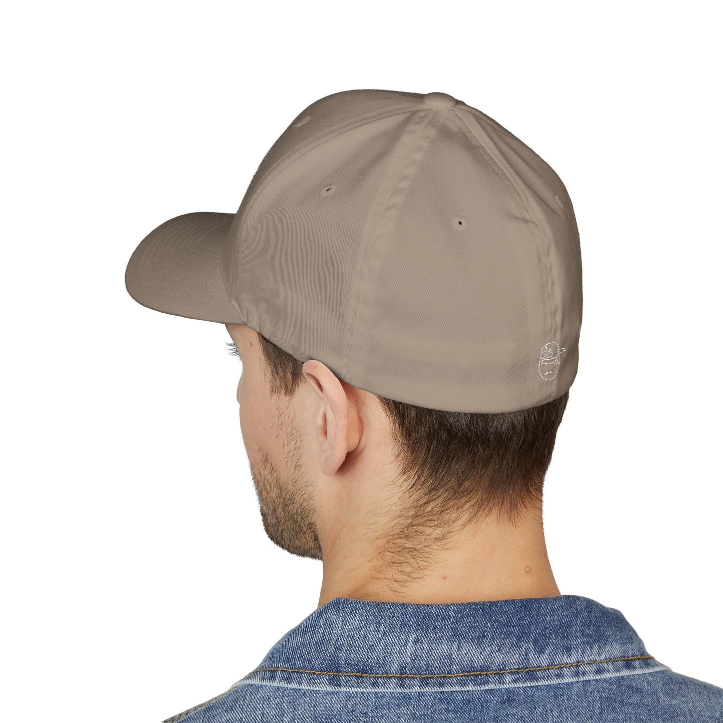 Degenerate Co. Black Logo Closed Embroidered Cap