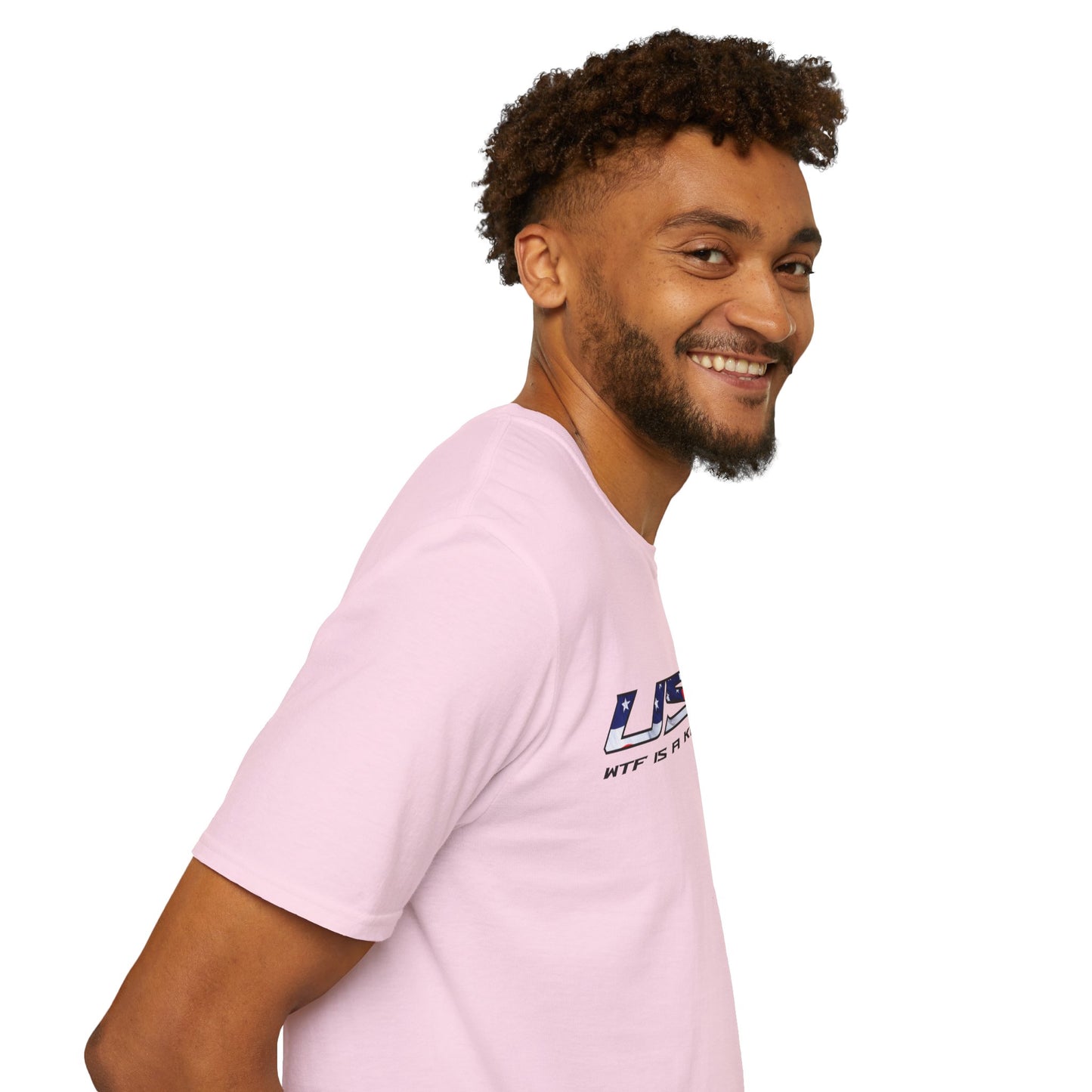 USA WTF is a Kilometer w/Flag Unisex T-Shirt