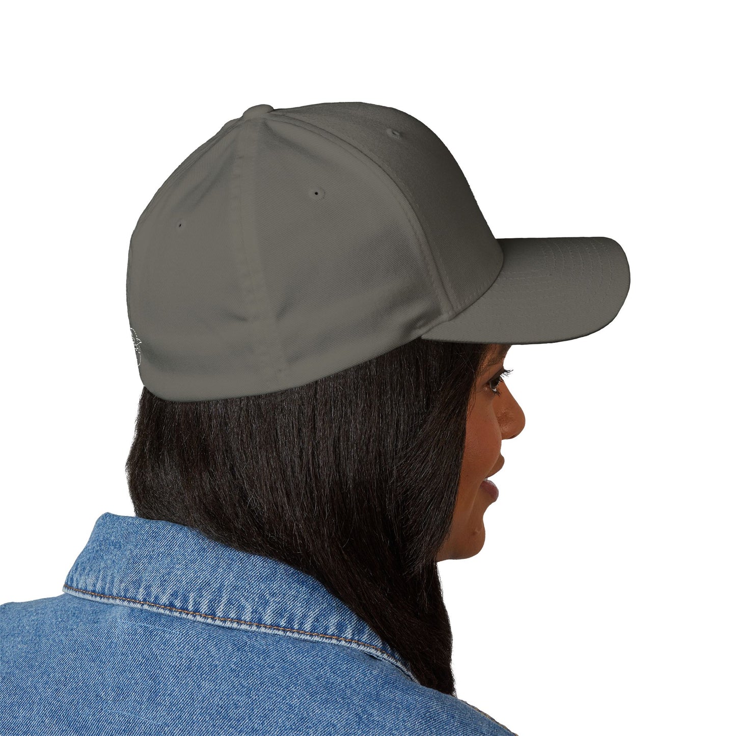Degenerate Co. Black Logo Closed Embroidered Cap