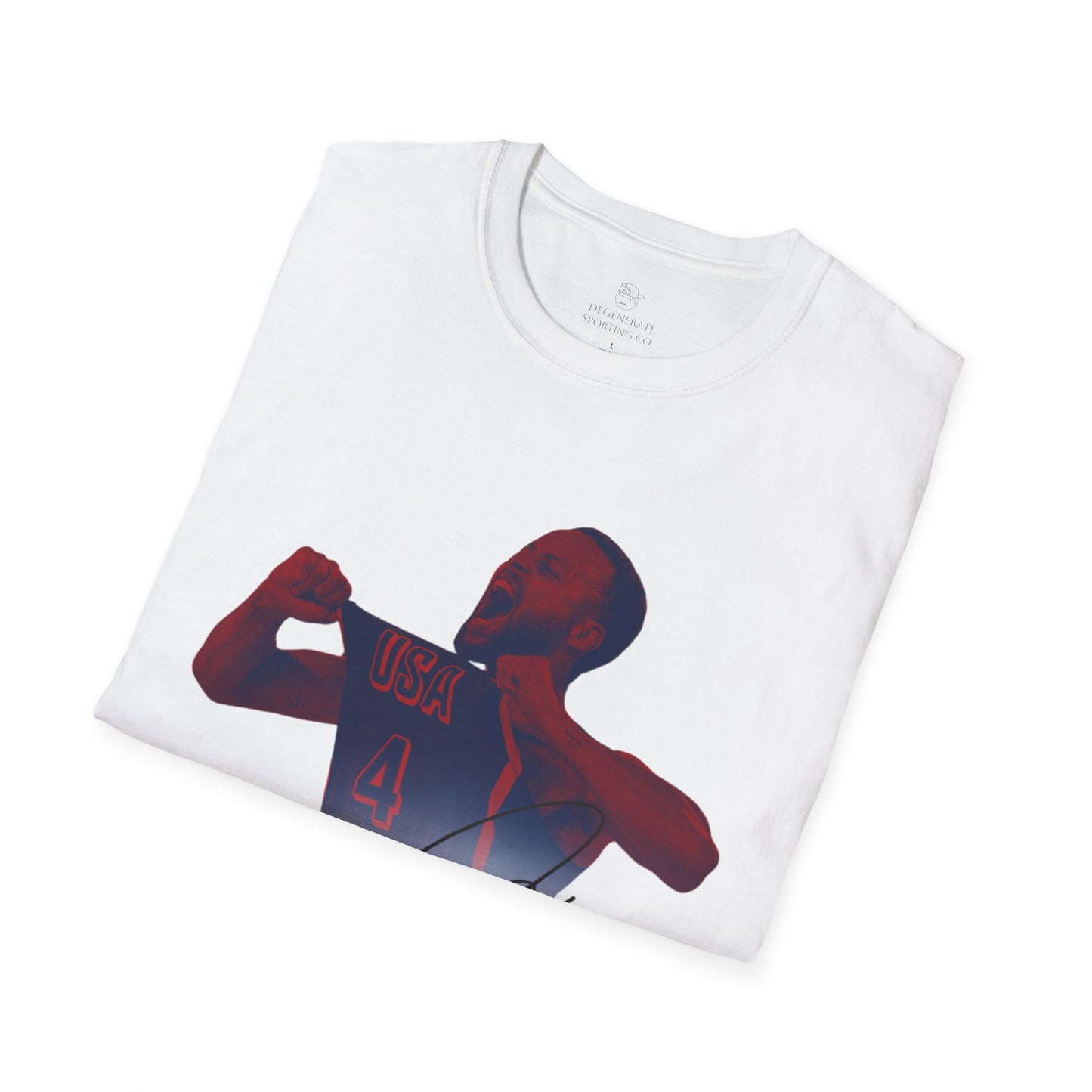 USA Steph Curry Unisex Softstyle T-Shirt
