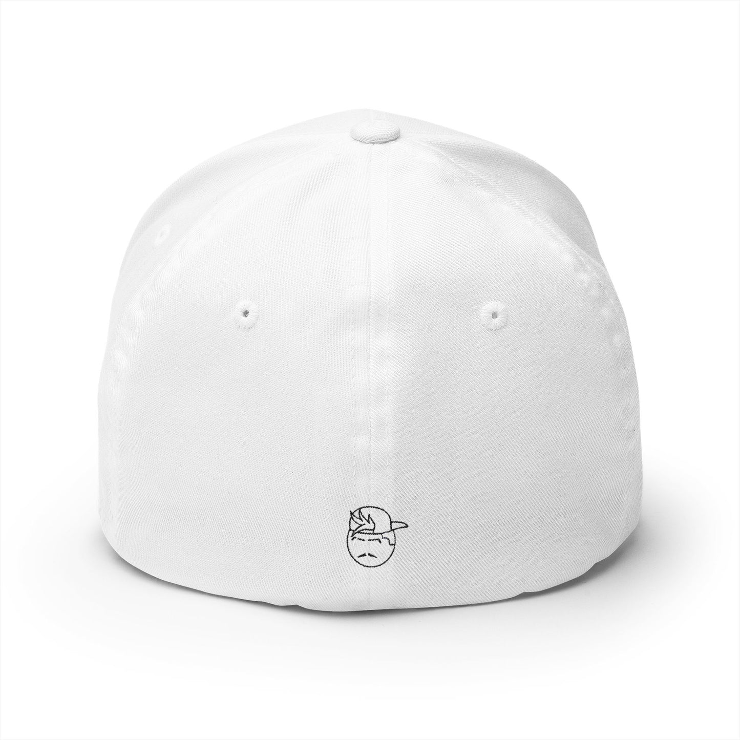 Degenerate Co. Black Logo Closed Embroidered Cap