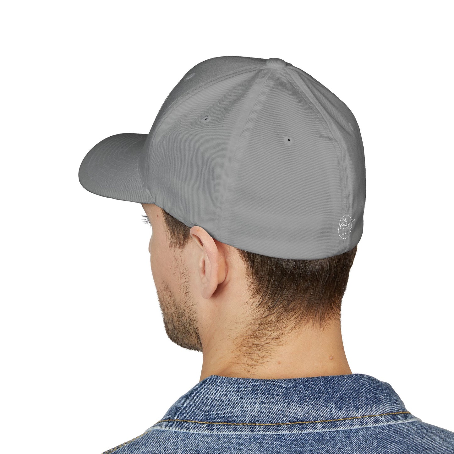 Degenerate Co. Black Logo Closed Embroidered Cap