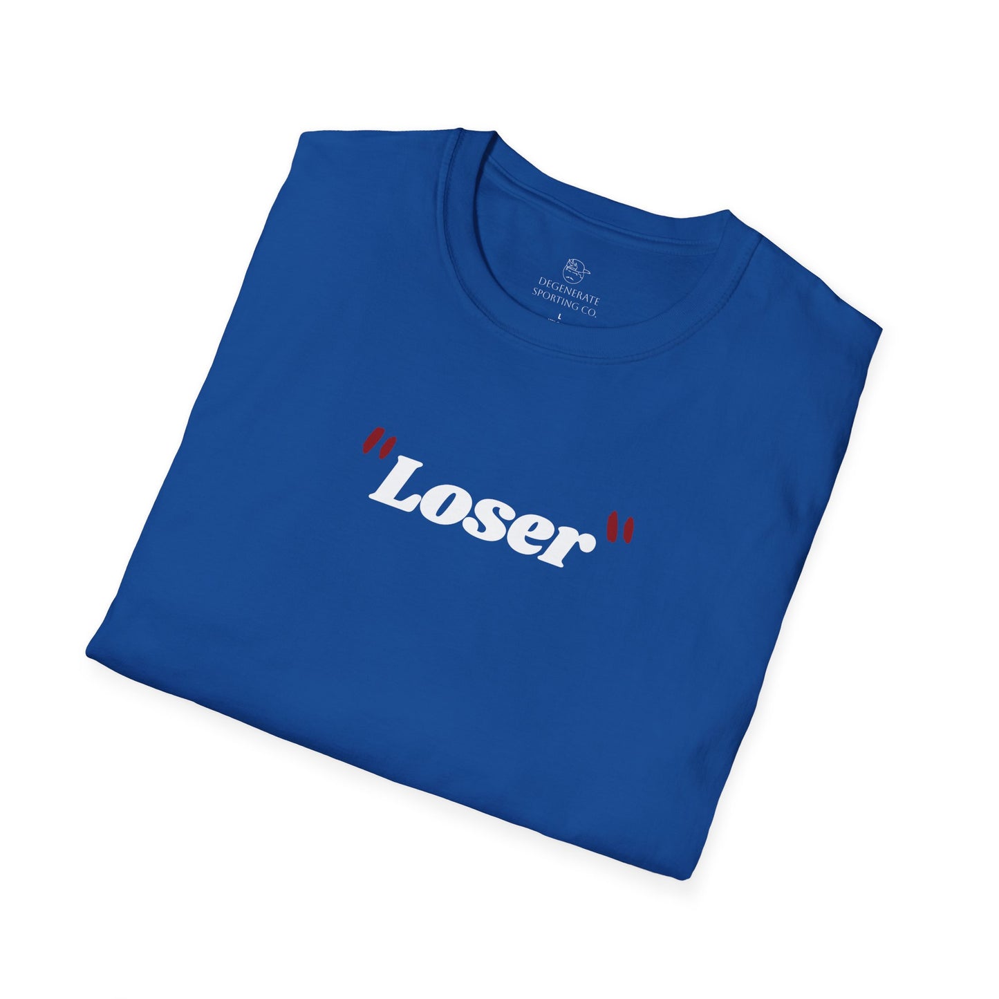 "Loser" Text Unisex Softstyle T-Shirt
