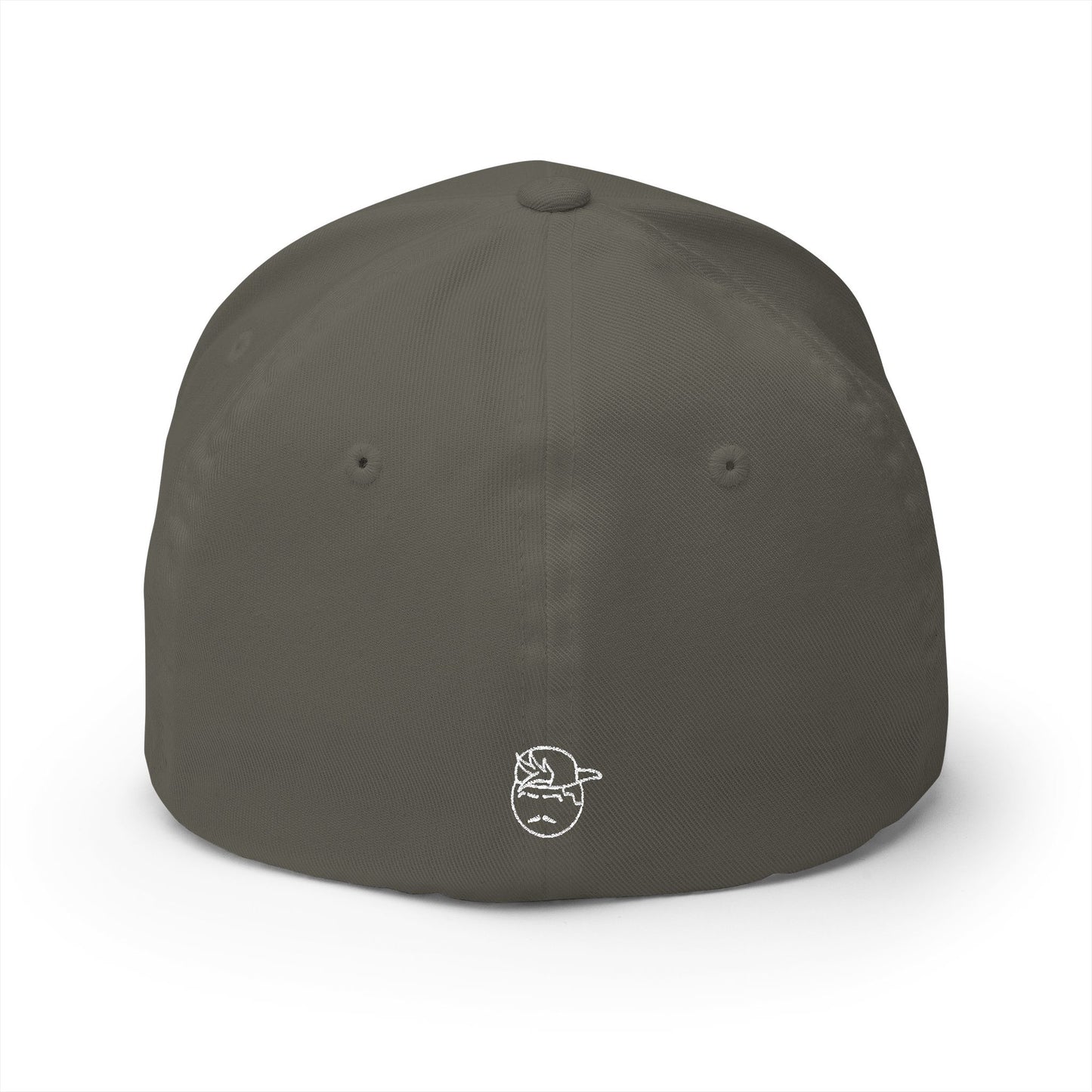 Degenerate Co. Black Logo Closed Embroidered Cap