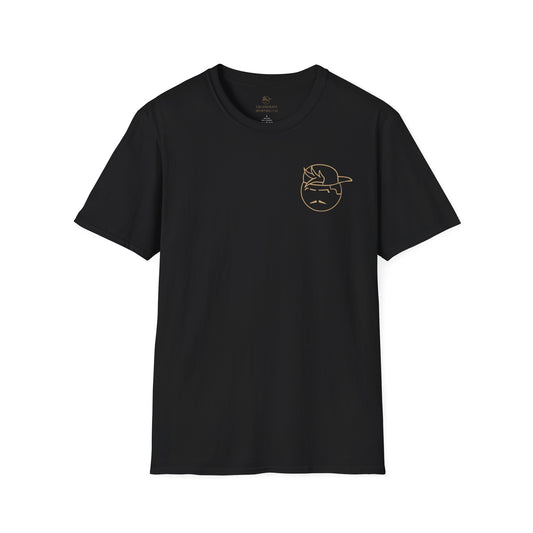 Degenerate Co. Gold Logo Unisex Softstyle T-Shirt