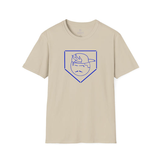 Blue Degenerate Baseball Logo Unisex T-Shirt