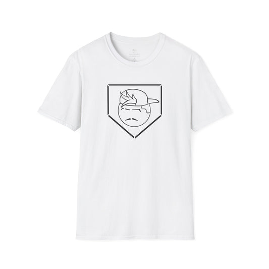 Black Degenerate Baseball Logo Unisex T-Shirt