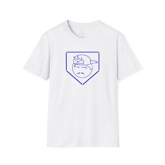 Blue Degenerate Baseball Logo Unisex T-Shirt