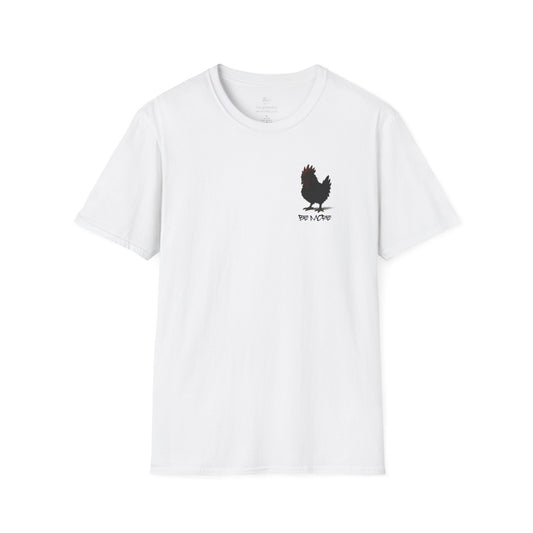 Be More. Chicken and T-Rex Evolution Graphic T-Shirt
